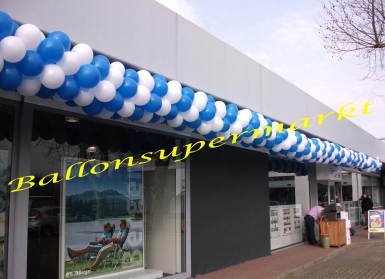 Ballonsupermarkt-Dekoration-Luftballons-zur-Erffnung